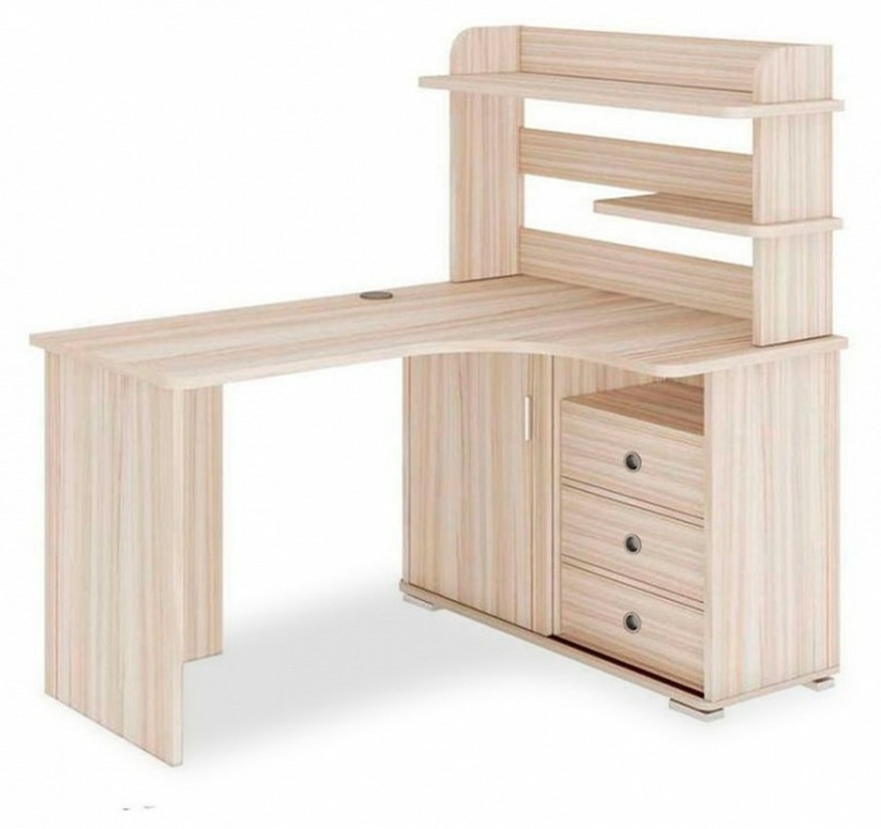 Фото Стол компьютерный Домино СР-145 MER_SR-145-K-PRAV-NOVYJ - интернет-магазин МегаТерем в Москве