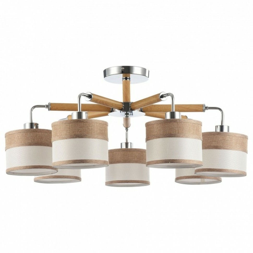 Фото Люстра на штанге Freya Helen FR5329-PL-07-CH MY_FR5329-PL-07-CH - интернет-магазин МегаТерем в Москве