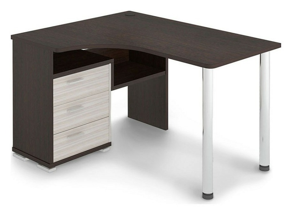 Фото Стол письменный Домино СР-132С-130 MER_SR-132S_VK-LEV - интернет-магазин МегаТерем в Москве
