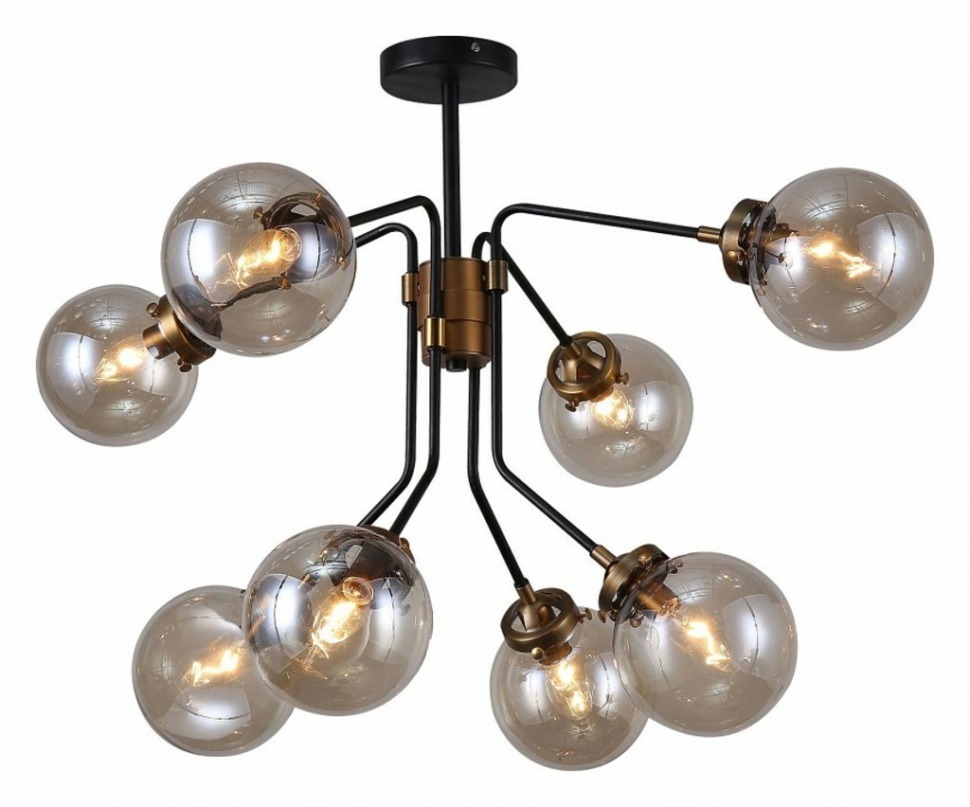 Фото Люстра на штанге Lussole Ontario LSP-8257 - интернет-магазин МегаТерем в Москве