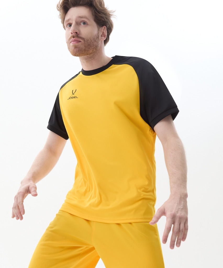 Фото Футболка игровая JÖGEL CAMP Reglan Jersey, желтый (2120673) - интернет-магазин МегаТерем в Москве