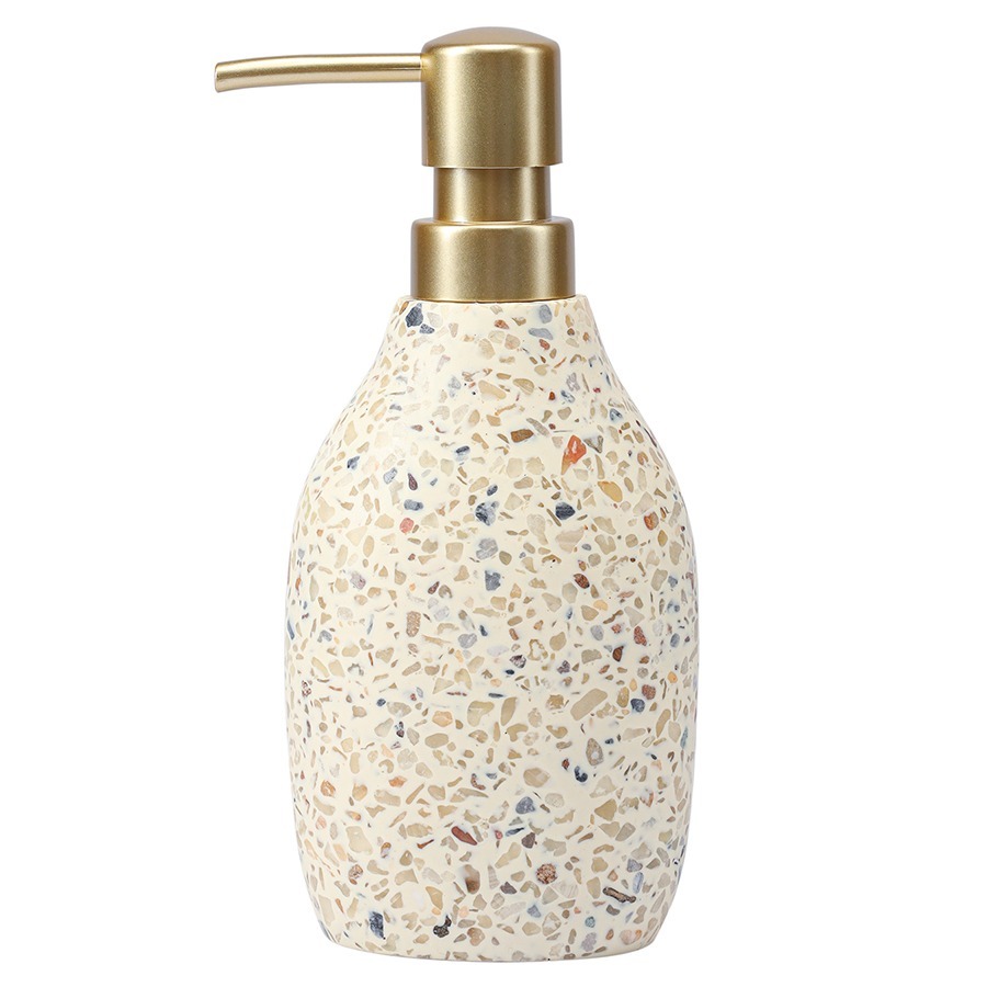 Фото Диспенсер для жидкого мыла mosaic, светло-бежевый (78866) - интернет-магазин МегаТерем в Москве