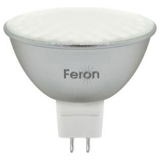 Фото Лампа светодиодная Feron LB-26 GU5.3 7Вт 4000K 25236 FE_25236 - интернет-магазин МегаТерем в Москве