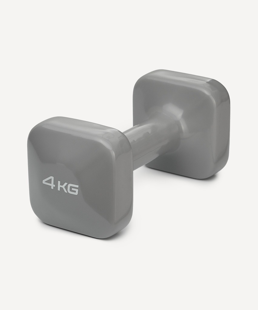 Фото Гантель виниловая STARFIT DB-106 4 кг, темно-серый (2119190) - интернет-магазин МегаТерем в Москве