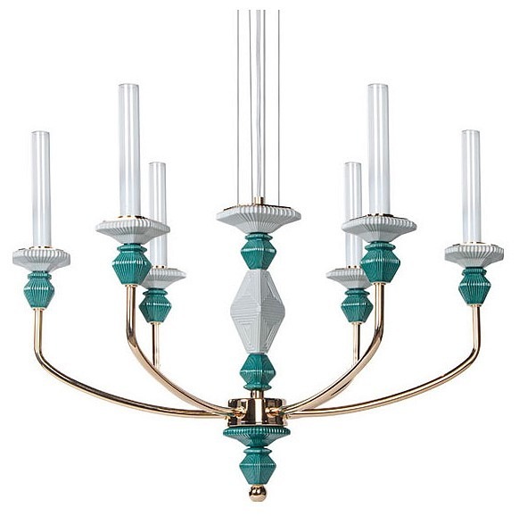 Фото Подвесная люстра Divinare Capello 4947/01 SP-6 DV_4947_01_SP-6 - интернет-магазин МегаТерем в Москве