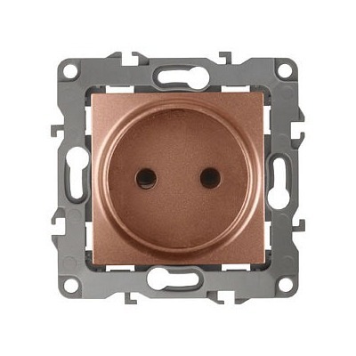 Розетка без заземления, без...