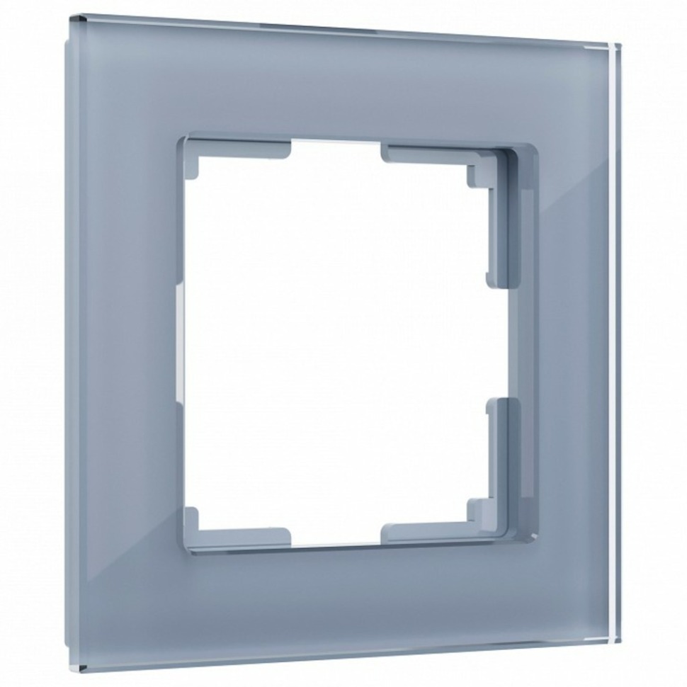 Фото Рамка на 1 пост Werkel Favorit (серый) W0011115 WRK_a050965 - интернет-магазин МегаТерем в Москве