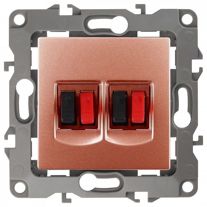 Фото Розетка акустическая без рамки Эра Эра 12 12-3112-14 ER_B0027469 - интернет-магазин МегаТерем в Москве