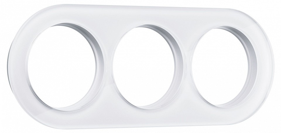 Фото Рамка на 3 поста Werkel Ретро (белый) W0035101 WRK_a051635 - интернет-магазин МегаТерем в Москве