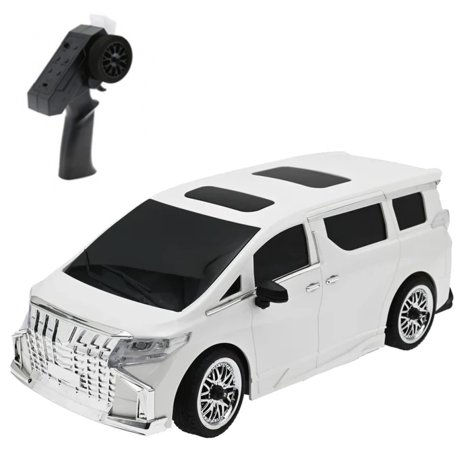 Фото Радиоуправляемая машина для дрифта Alphard 2WD 1:16 (гироскоп, LED подсветка) (MN-68-WHITE) - интернет-магазин МегаТерем в Москве