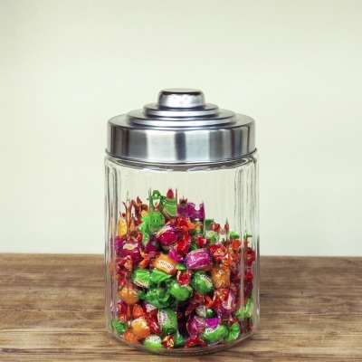 Емкость для хранения стеклянная 1300 мл YY1108