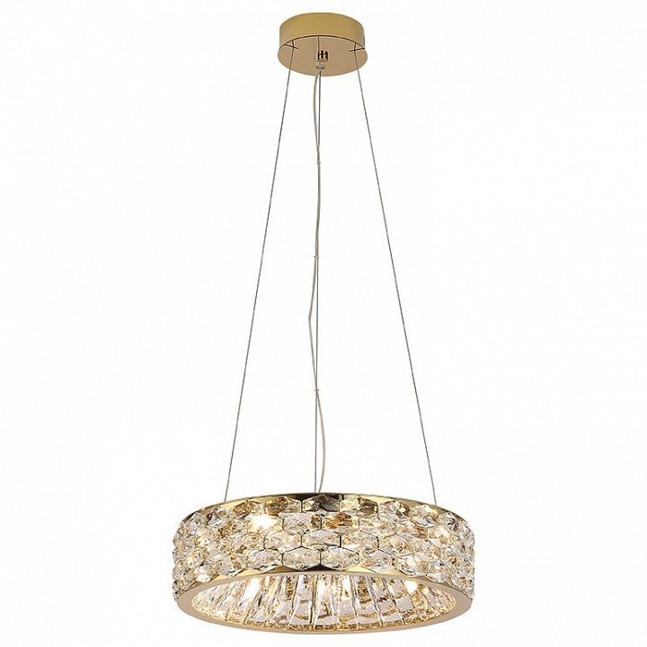 Фото Подвесной светильник Newport TIFFANY 8532/40 C gold polished NWP_M0070797 - интернет-магазин МегаТерем в Москве