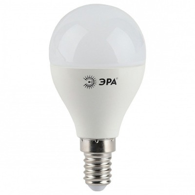 Лампа светодиодная Эра Стандарт E14 9Вт 2700K LED P45-9W-827-E14 ER_B0029041
