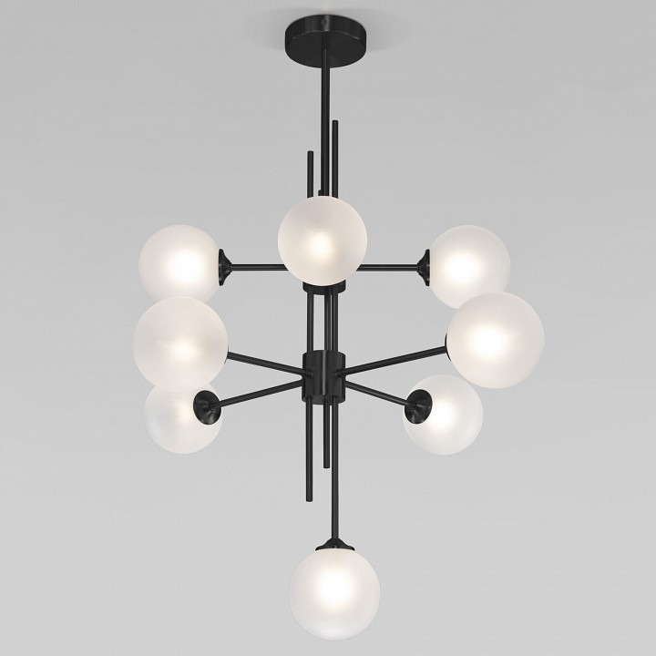 Фото Люстра на штанге Eurosvet Volver 50383 черный EV_a066795 - интернет-магазин МегаТерем в Москве