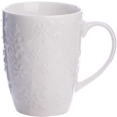 Фото Кружка 330 мл White LORAINE (9-31351-1) - интернет-магазин МегаТерем в Москве