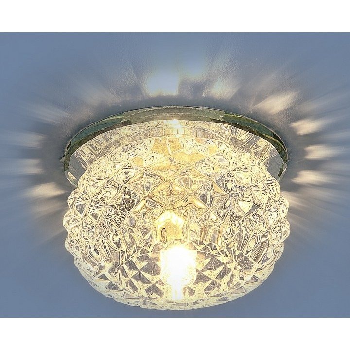 Фото Встраиваемый светильник Elektrostandard  176 G9 CL прозрачный - интернет-магазин МегаТерем в Москве