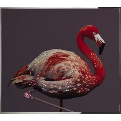 Картина Фламинго с кристалл...
