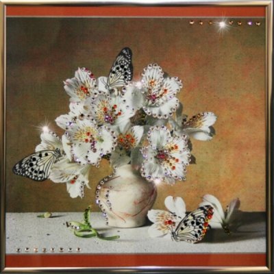 Картина Букет Альстромерий ...