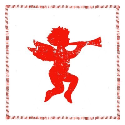 Салфетки angel fashion 20 шт. красные (55411)