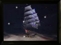 Картина Корабль пустыни с кристаллами Swarovski (1180)