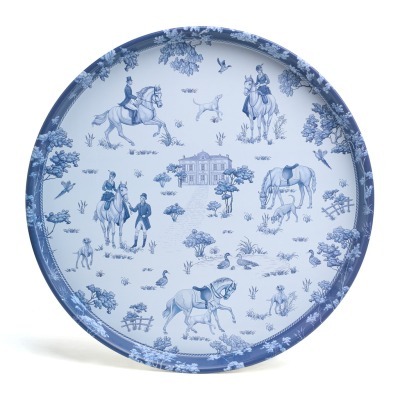 Поднос сервировочный agness "de jouy" 33*2,1 см (898-243) 