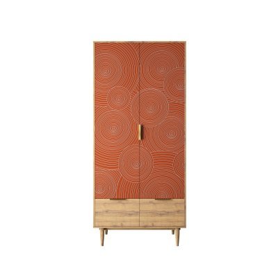 Шкаф двухстворчатый  с ящик...