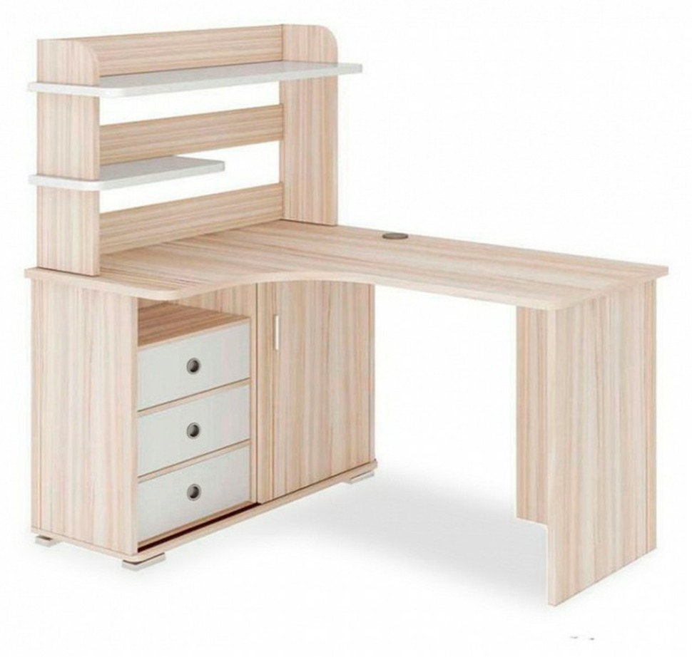 Фото Стол компьютерный Домино СР-145 MER_SR-145-KBEK-LEV-NOVYJ - интернет-магазин МегаТерем в Москве