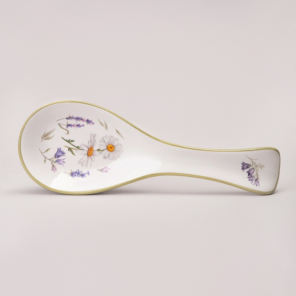 Фото Подставка под ложку agness flower story 25*9*2,5 см (358-2177)  - интернет-магазин МегаТерем в Москве