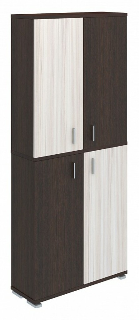 Фото Шкаф книжный Домино ПУ-30-3 MER_PU-30-3VK - интернет-магазин МегаТерем в Москве