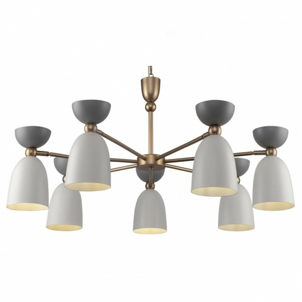 Фото Подвесная люстра Maytoni Cloches MOD113PL-07W MY_MOD113PL-07W - интернет-магазин МегаТерем в Москве