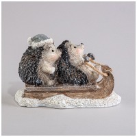 Статуэтка "ежики" 15х8,5х9,7 см Lefard (121-112)