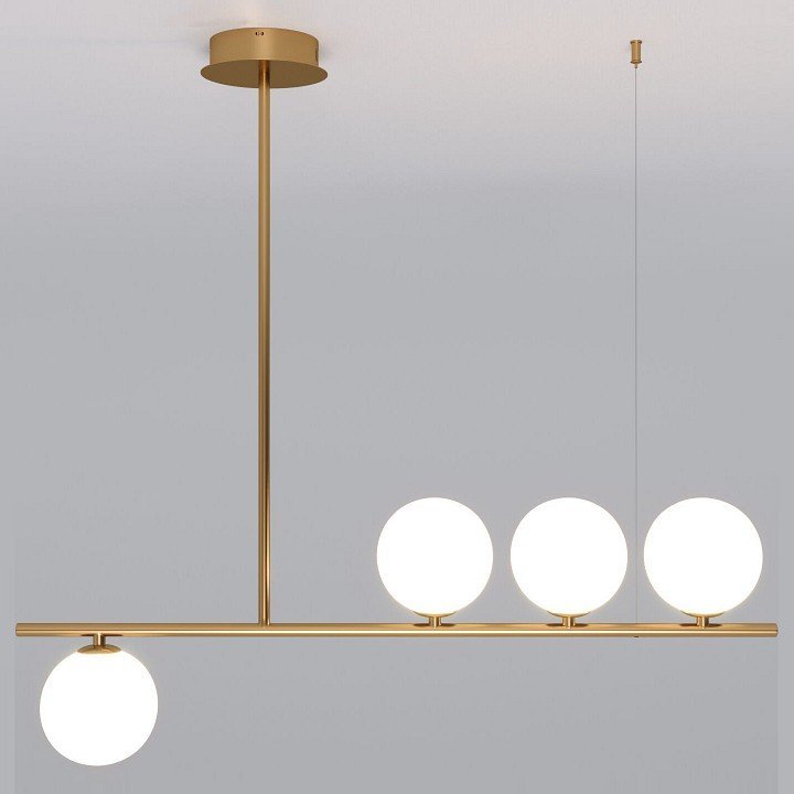 Фото Светильник на штанге Eurosvet Fredo 70136/4 золото EV_a056966 - интернет-магазин МегаТерем в Москве