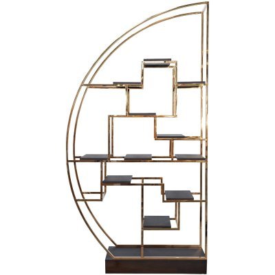 Стеллаж-полусфера роз.золот...