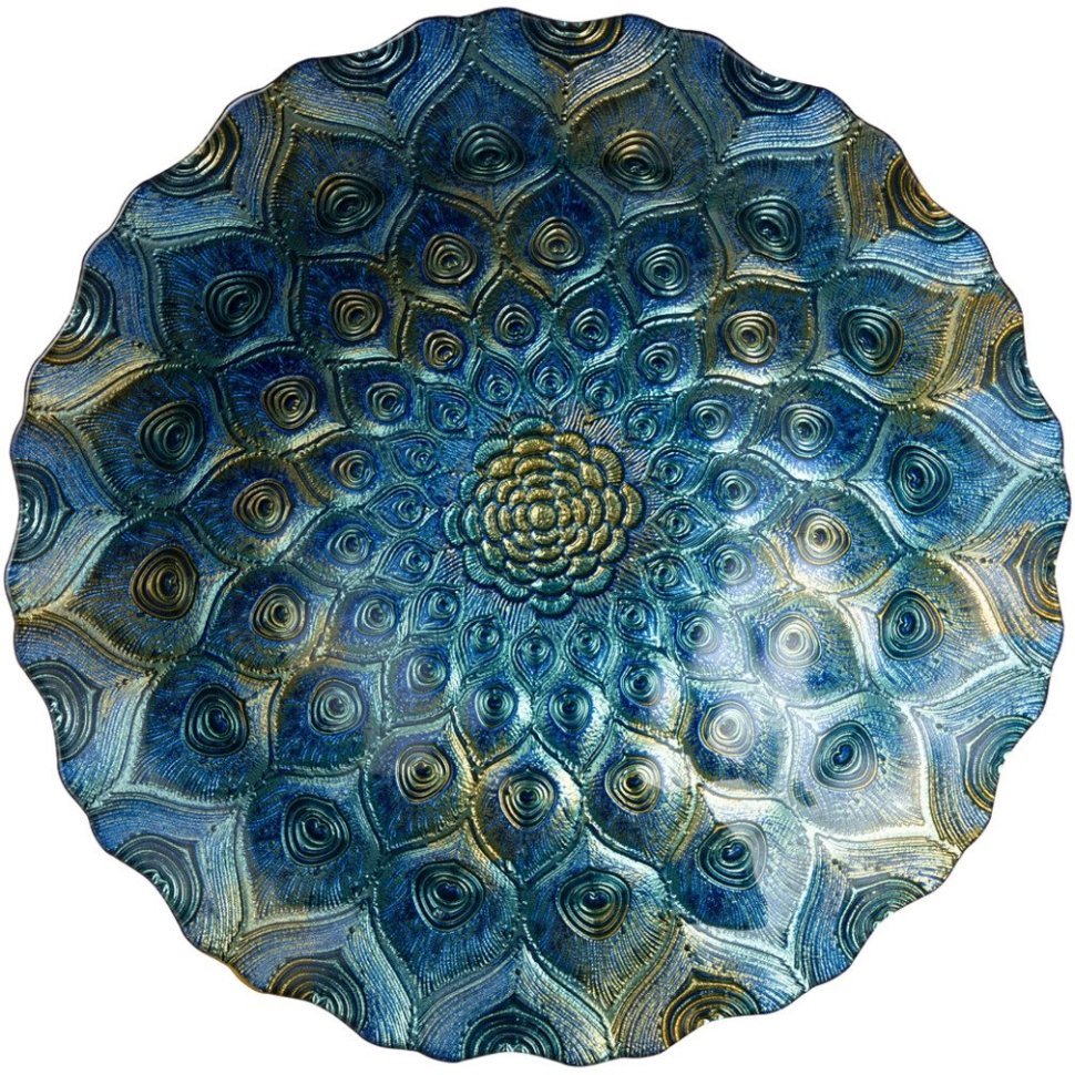 Фото Блюдо глубокое nature beauty диаметр 31,3 cм, высота 7 cм Bronco (332-090) - интернет-магазин МегаТерем в Москве