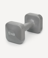Гантель виниловая Starfit DB-106 5 кг, темно-серый (2119191)