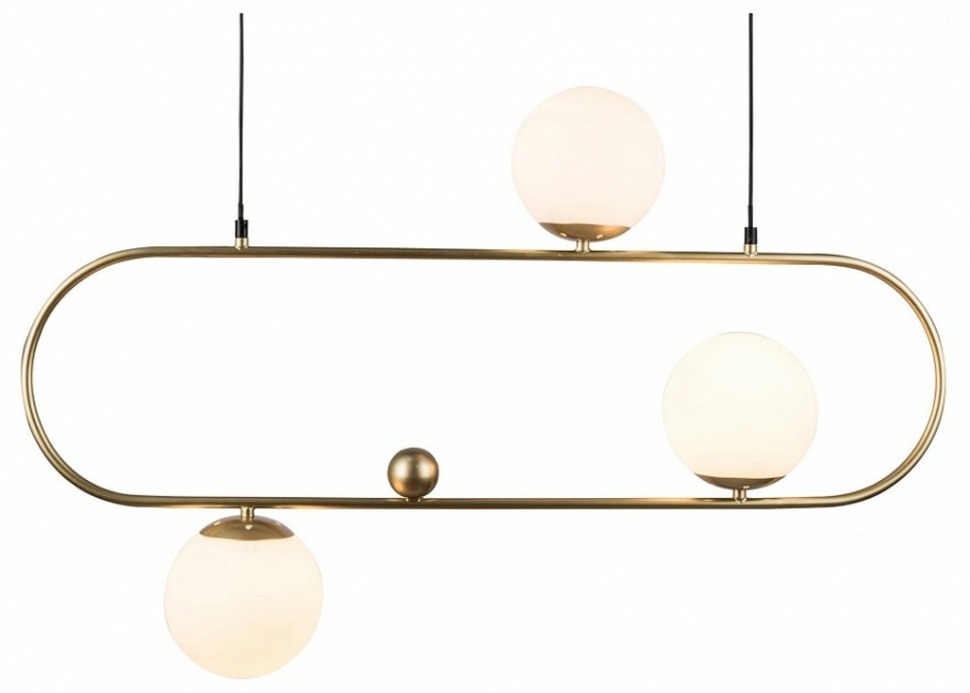 Фото Подвесной светильник TopLight Aleesha TL1228H-03GD TPL_TL1228H-03GD - интернет-магазин МегаТерем в Москве