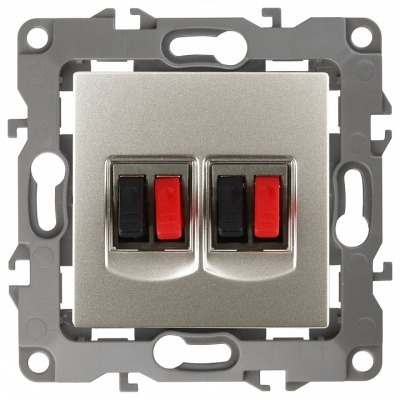 Розетка акустическая без рамки Эра Эра 12 12-3112-15 ER_B0027470