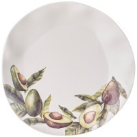 Тарелка обеденная bronco "avocado" 26 см (189-433) 