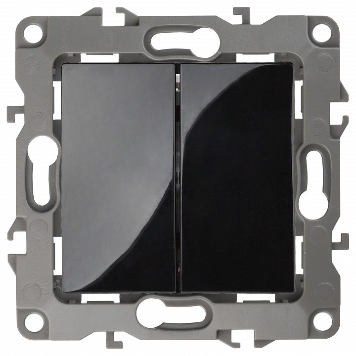 Фото Переключатель перекрестный двухклавишный без рамки Эра Эра 12 12-1112-06 ER_B0065303 - интернет-магазин МегаТерем в Москве