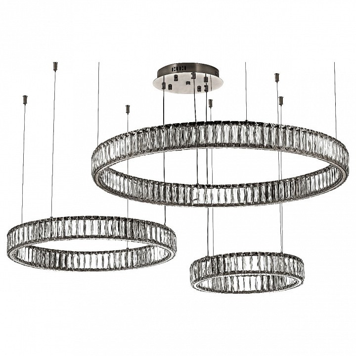 Фото Подвесной светильник Dio D’Arte Caneva Caneva L 1.5.80+60+40.100 N DDA_Caneva_L_1.5.80_60_40.100_N - интернет-магазин МегаТерем в Москве