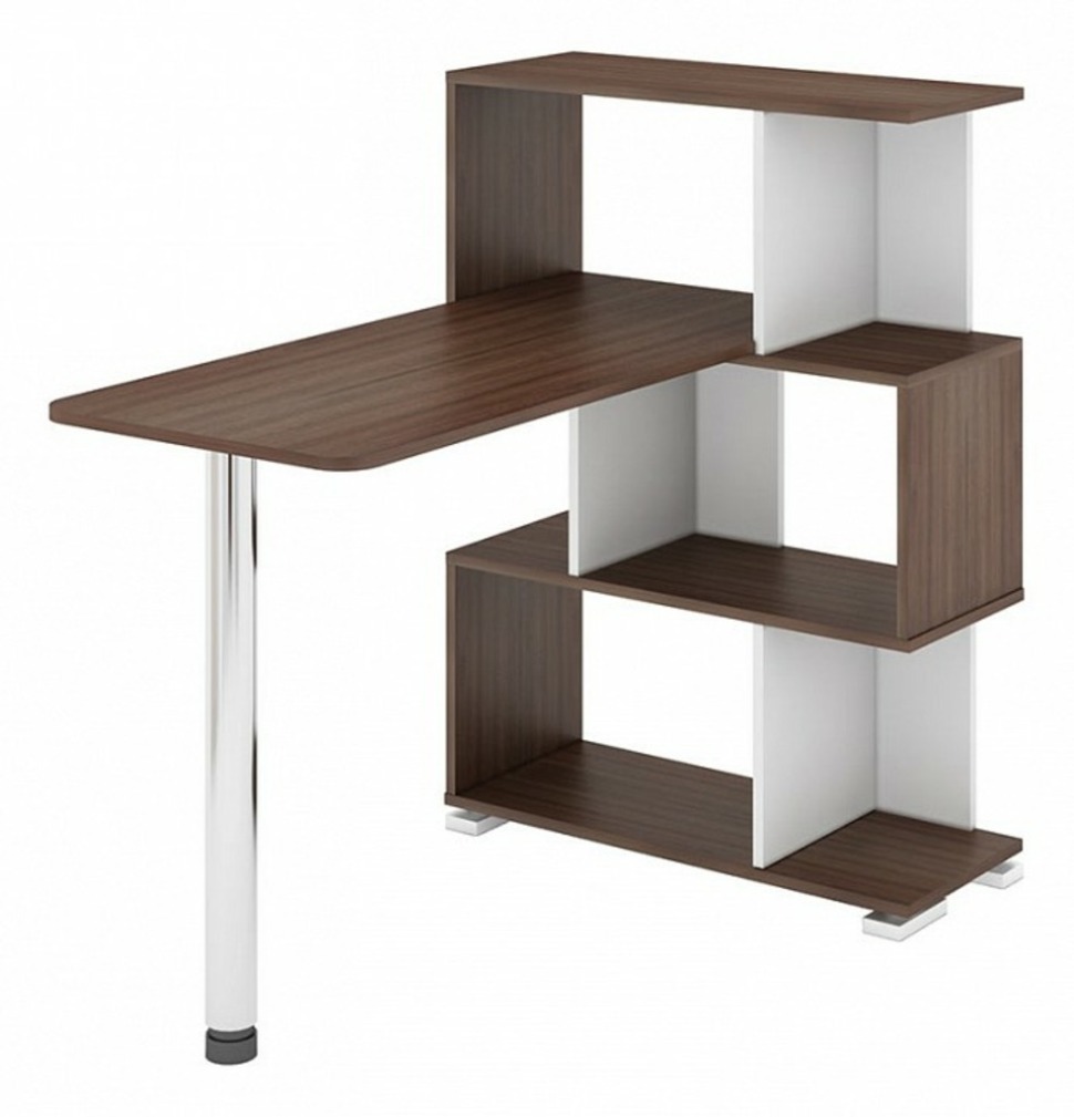 Фото Стол компьютерный Домино СЛ-5-3СТ MER_SL-5-3ST_SHBESH - интернет-магазин МегаТерем в Москве