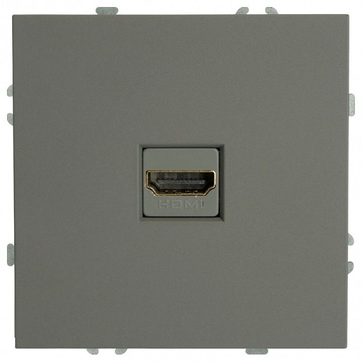 Фото Розетка HDMI без рамки Stekker Эмили 50170 FE_50170 - интернет-магазин МегаТерем в Москве