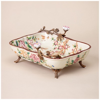 Блюдо декоративное 26x21x11...