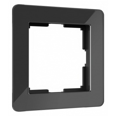 Рамка на 1 пост Werkel Acrylic (черный) W0012708 WRK_a059316