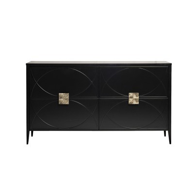 Комод черный 160*90*40см (TT-00011375)