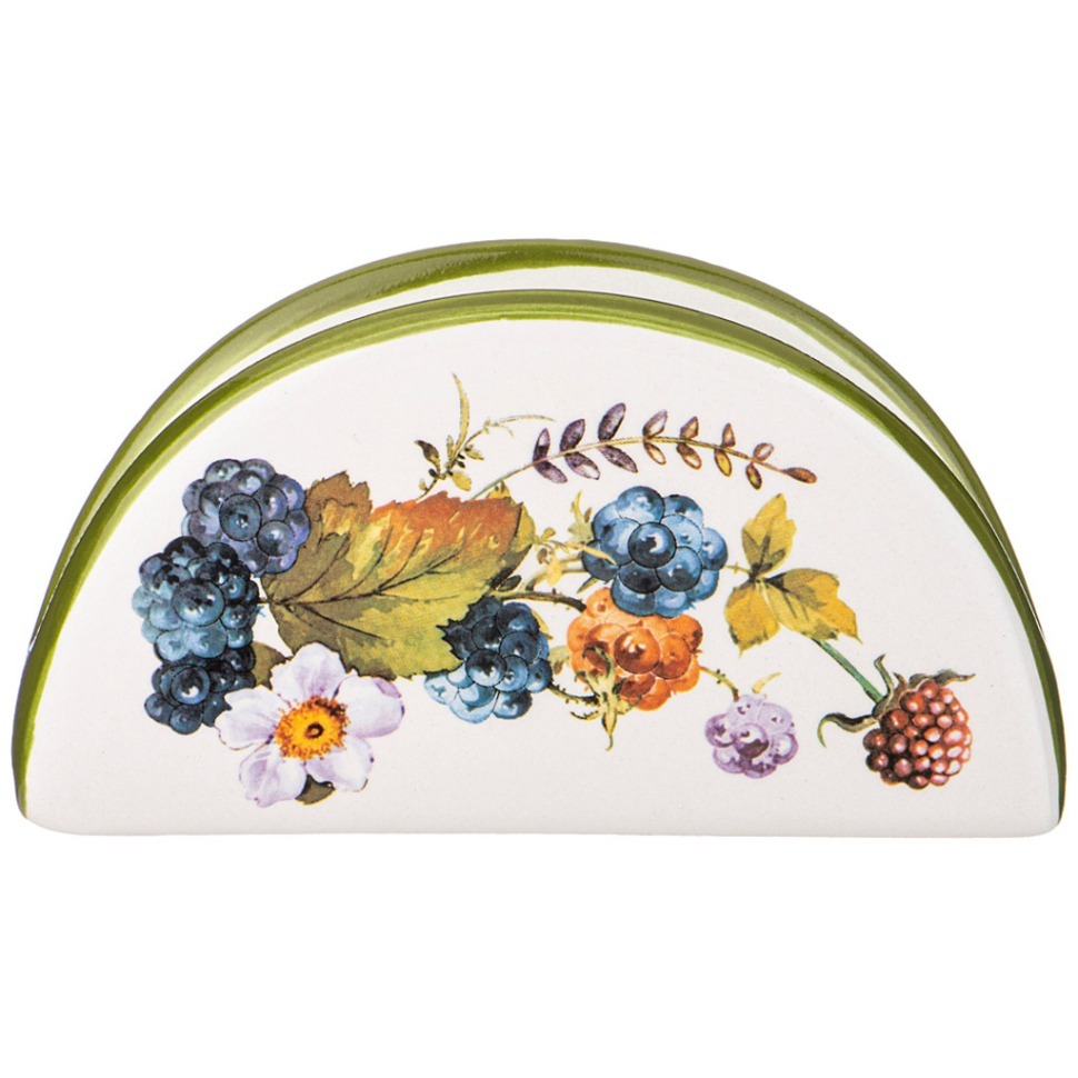 Фото Салфетница agness  урожай 13,5*4*7 см (358-2082)  - интернет-магазин МегаТерем в Москве