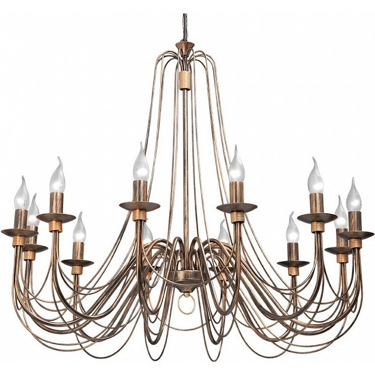 Фото Подвесная люстра Vitaluce V1044 V1044-7/12 VI_V1044-7_12 - интернет-магазин МегаТерем в Москве