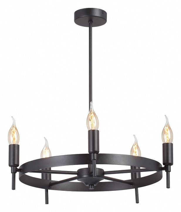 Фото Люстра на штанге Vitaluce V3001 V3001-1/5PL VI_V3001-1_5PL - интернет-магазин МегаТерем в Москве