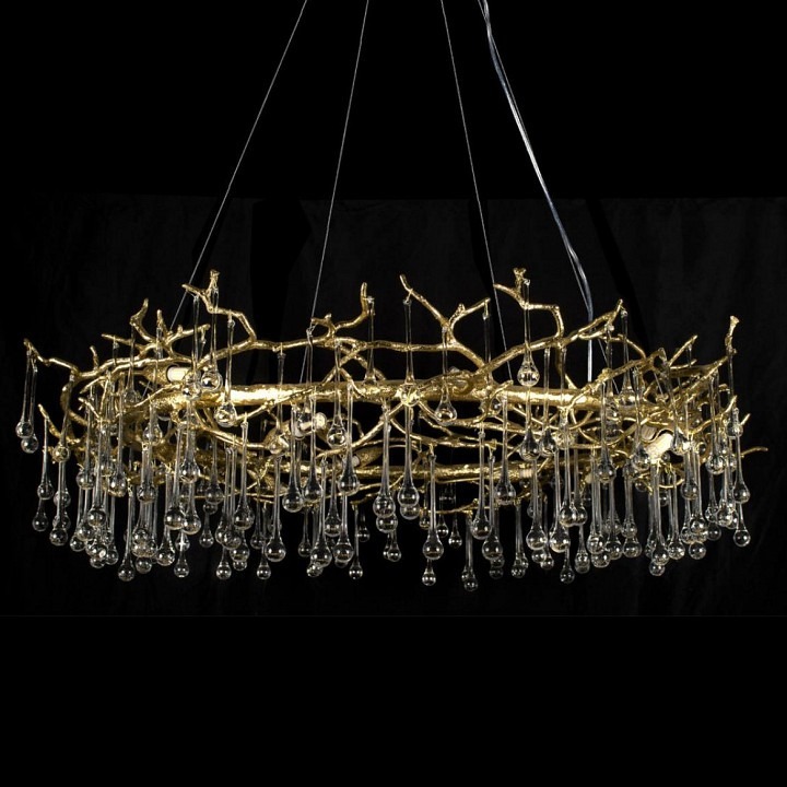 Фото Подвесная люстра Loft it Bijout 10068/1000 GD LF_10068_1000_GD - интернет-магазин МегаТерем в Москве