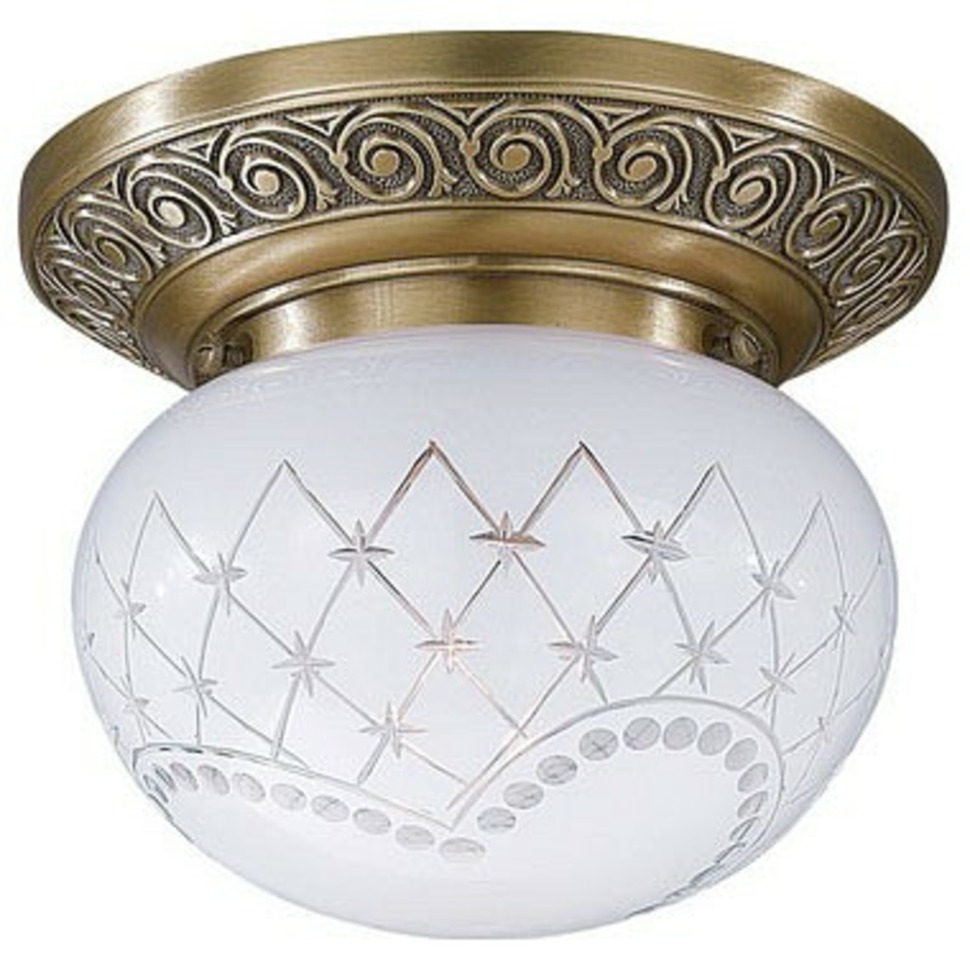 Фото Накладной светильник Reccagni Angelo 7740 PL 7740/1 RA_PL_7740_1 - интернет-магазин МегаТерем в Москве